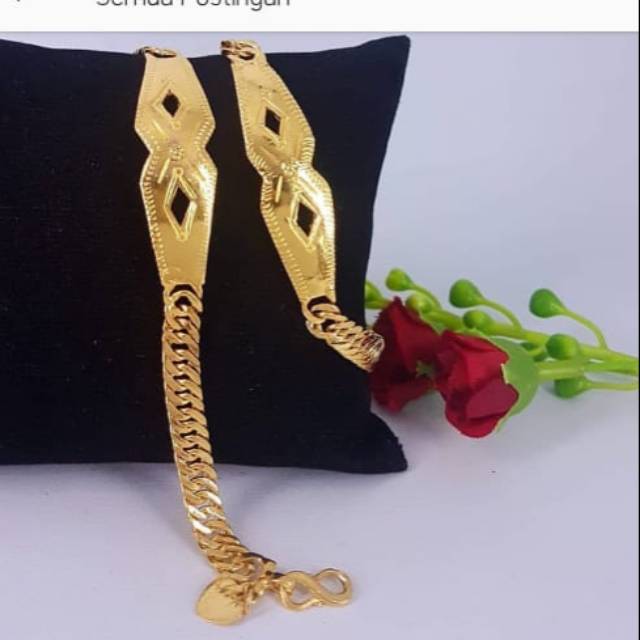 Gelang tangan emas london