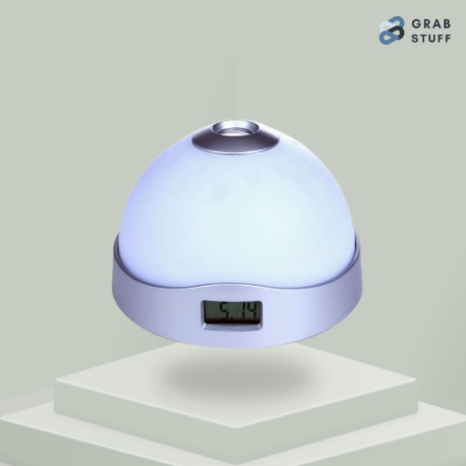 Proyektor Lampu Tidur Cahaya Bintang dengan Jam Alarm / Lampu Tidur Alarm Lampu Tidur Aesthetic Proy