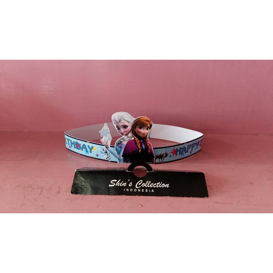 topi ultah frozen