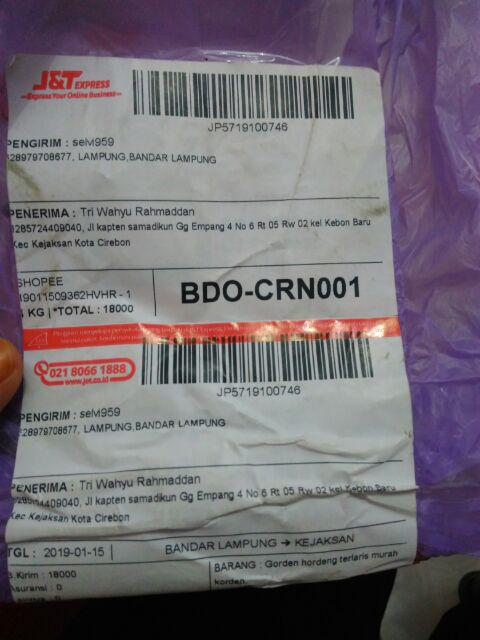Gorden Hordeng Terlaris Murah Korden