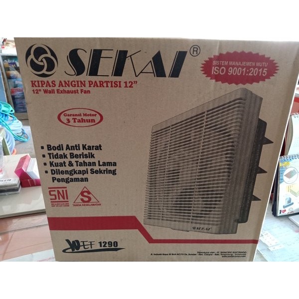 SEKAI EXHAUST FAN DINDING 12 INCH WEF-1290