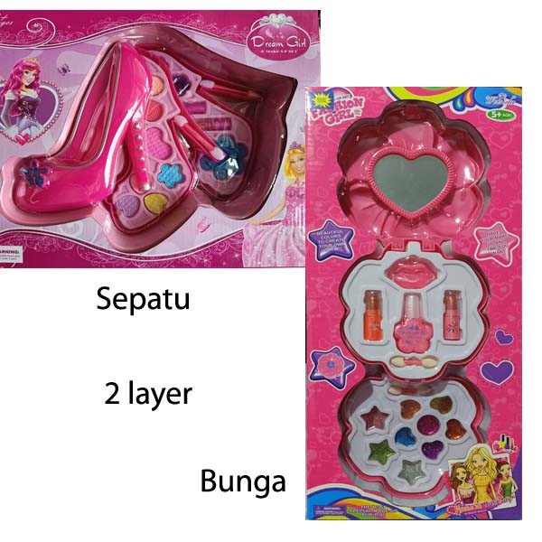 Good Quality Frozen make up set 3 susun/ Hadiah ulang tahun anak_Cerianti
