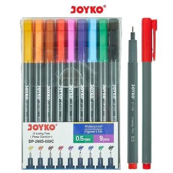 

gunturputra39 Joyko Drawing Pen 0.5mm DP-298S-059 Pena Gambar Isi 9 Warna Manga TERLARIS TERPERCAYA ORIGINAL
