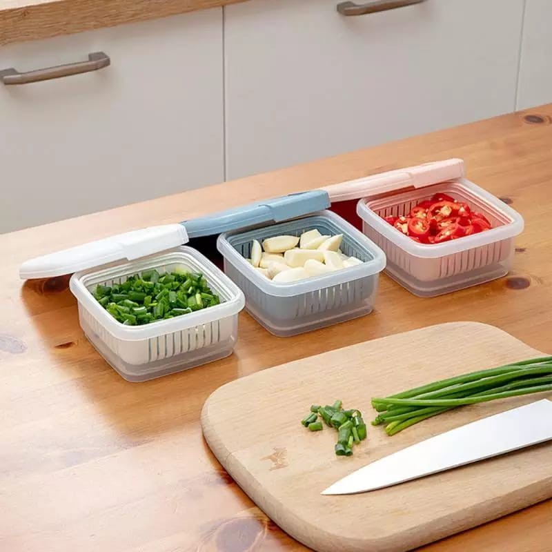Toples Plastik / Food Storage / Food Container / Tempat Penyimpanan Makanan Kedap Udara