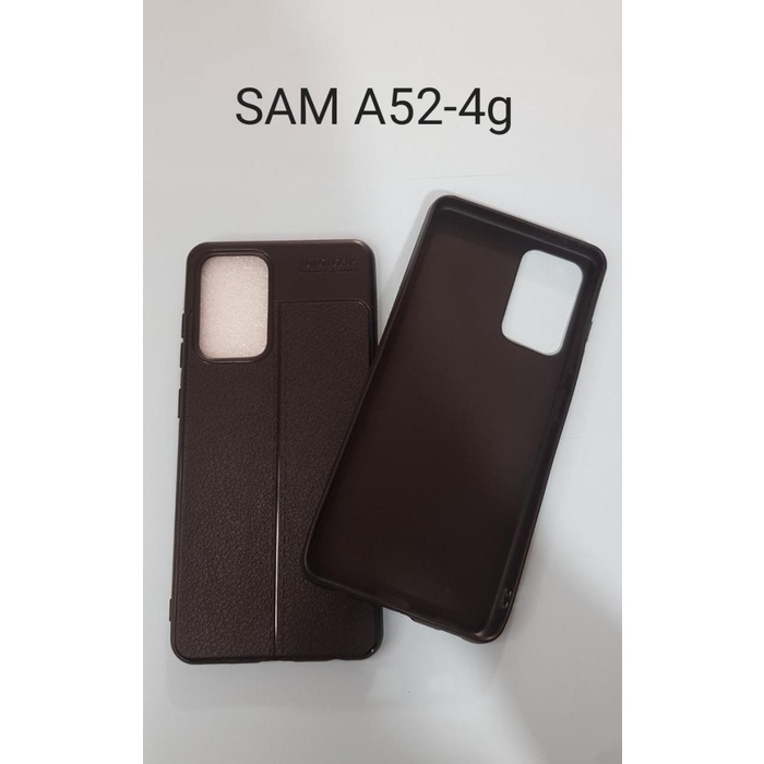 CASE SAMSUNG A52 4G ~ CASE SLIM LEATHER AUTOFOCUS ~ HP