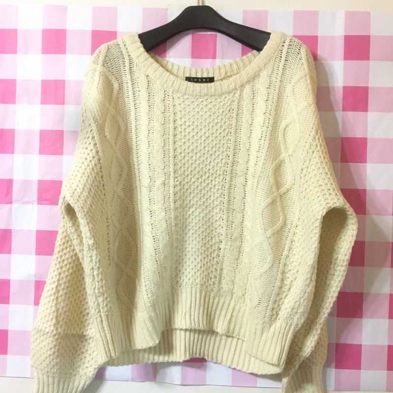 (request) rajut kepang bulu ingni