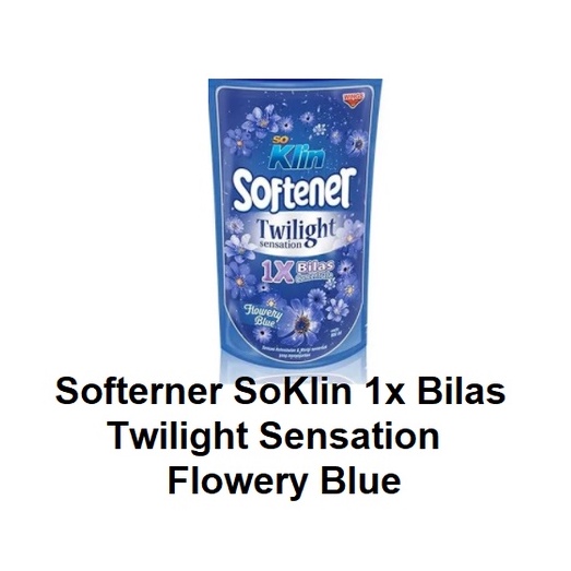 SoKlin Softener 1x Bilas Twilight Sensation Flowery Blue
