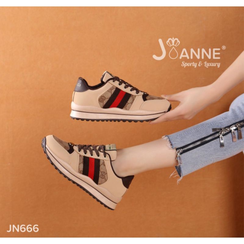 RESTOCK!! [ORIGINAL] JOANNE Sporty Sneakers Shoes Sepatu Wanita #JN666