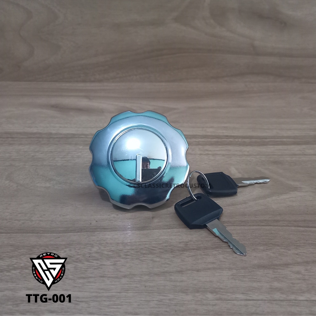 TUTUP TANGKI CB CUSTOM RETRO CLASSIC/TUTUP TANGKI CB CUSTOM