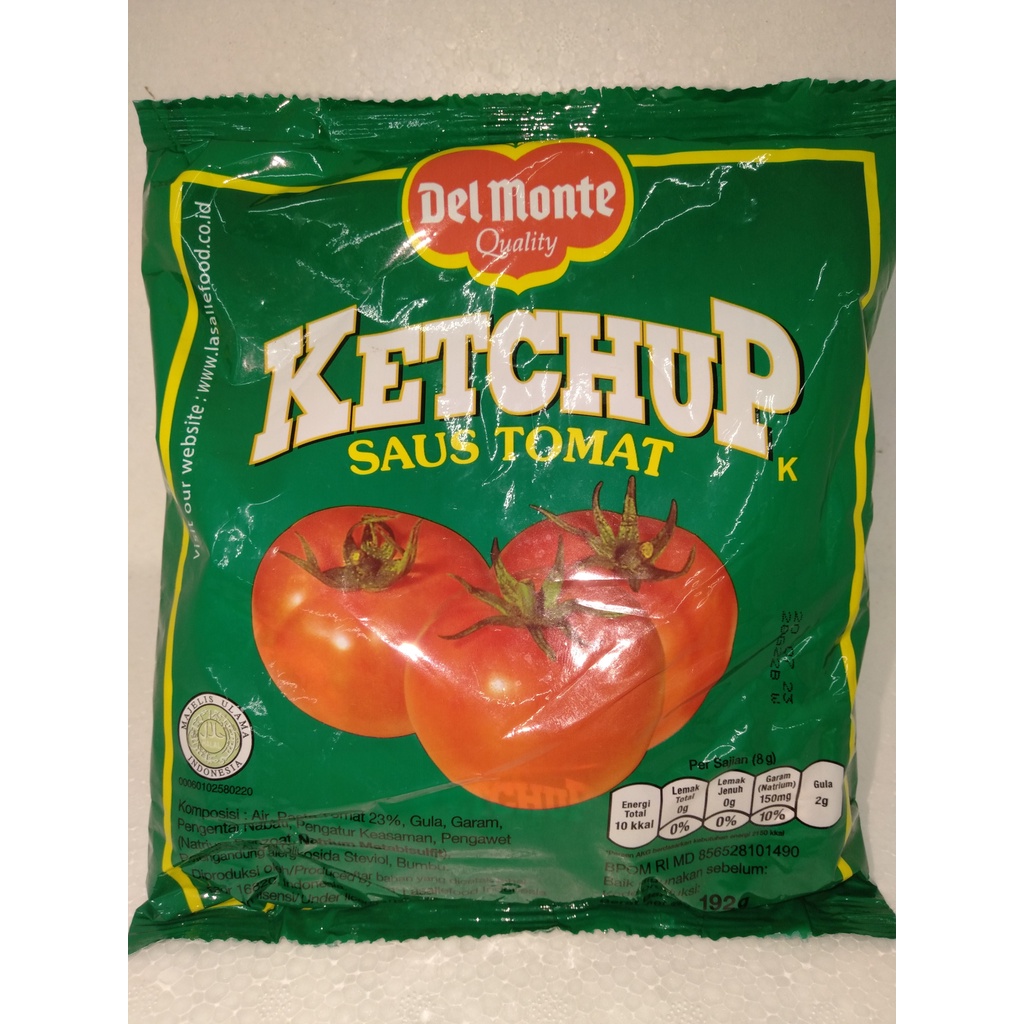 

DEL MONTE Saus Tomat Sachet 8g isi 24