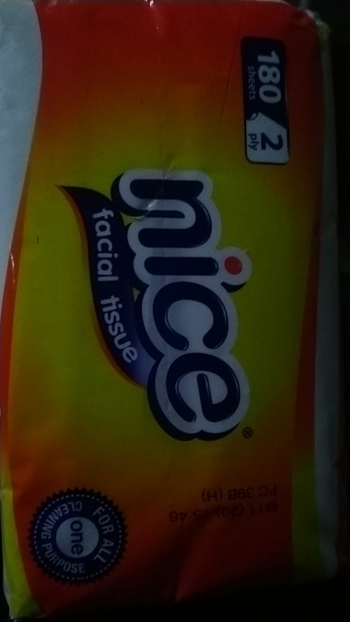 Tissu Nice Facial 180 Shett 2 Ply