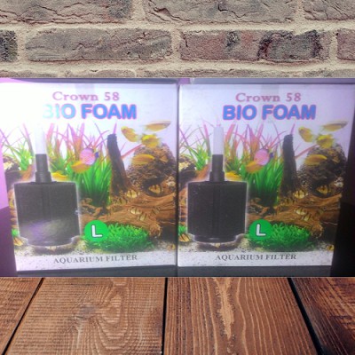 Bio Foam Aquarium LARGE Size L Sponge Filter Round Biofoam Aquascape