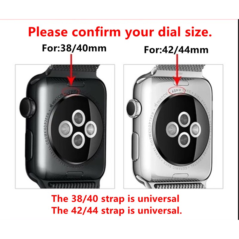 perbedaan ukuran apple watch 38 dan 42