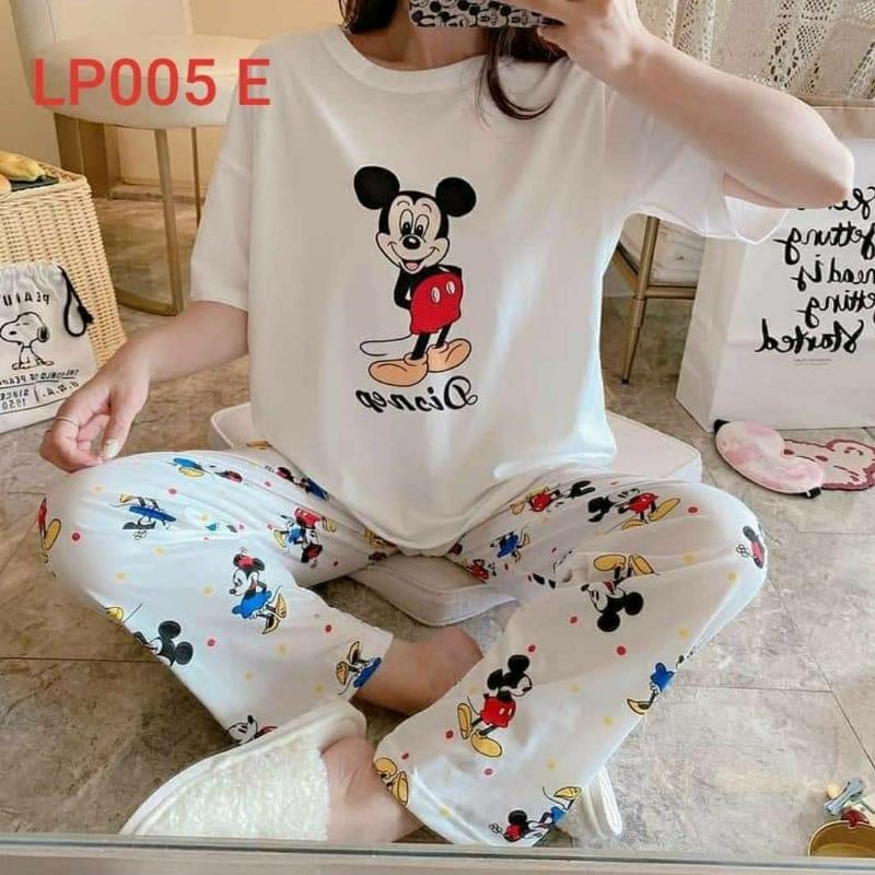 BAJU TIDUR IMPORT - MOTIF MICKEY DISNEY