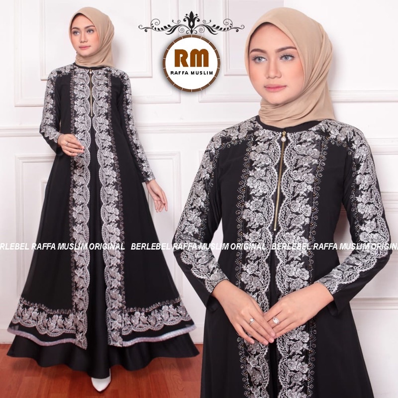 Gamis Arab Silver