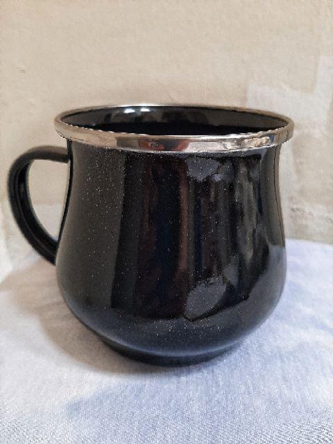 Mug Enamel Hitam 9 Maspion (harga Satuan)