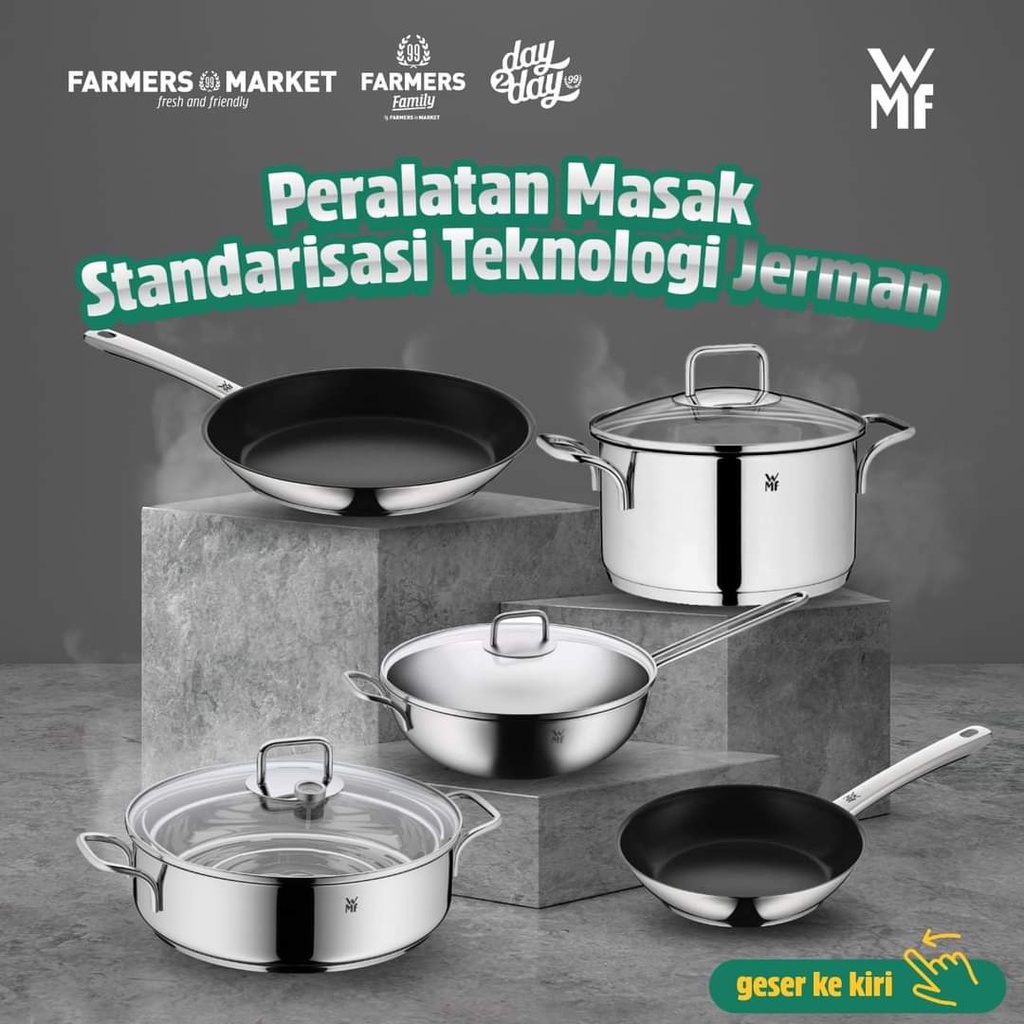 WMF panci jerman / WMF frying pan jerman / WMF multiwok / WMF multipot / WMF pan / wmf peralatan dap