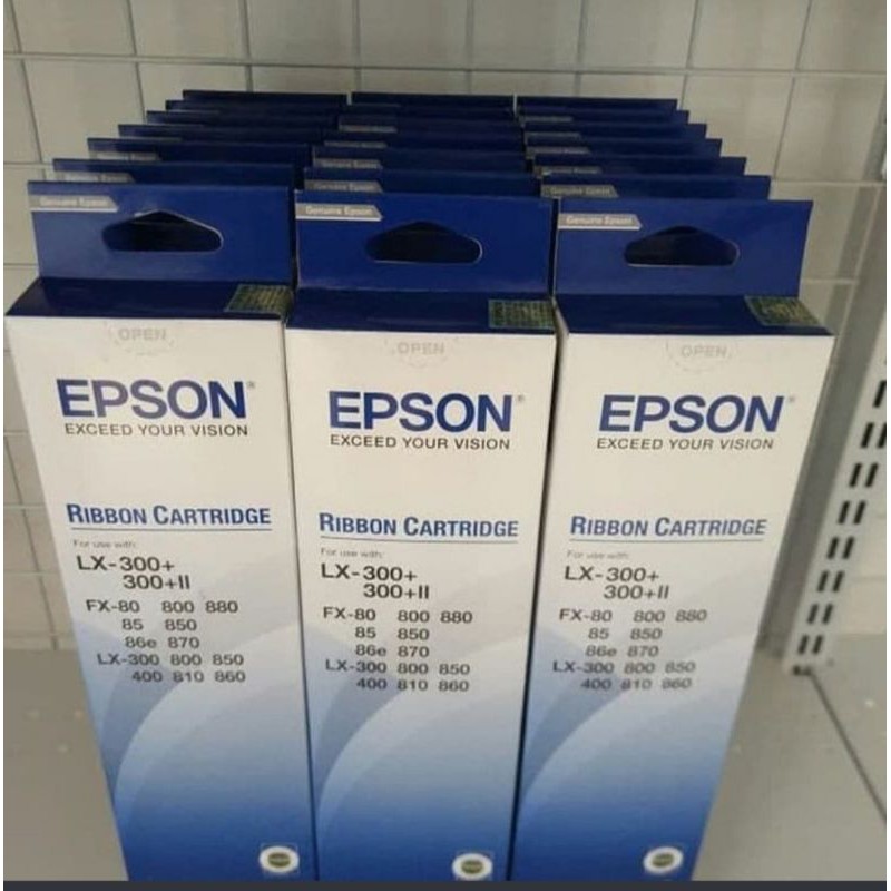 PITA EPSON LX300 ORIGINAL (RUMAH CATRIGED) RIBBON CARTRIDGE PRINTER EPSON