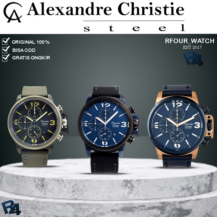 ALEXANDRE CHRISTIE PRIA ORIGINAL JAM ALEXANDER CHRISTIE PRIA JAM TANGAN ALEXANDER CRISTIE 6280