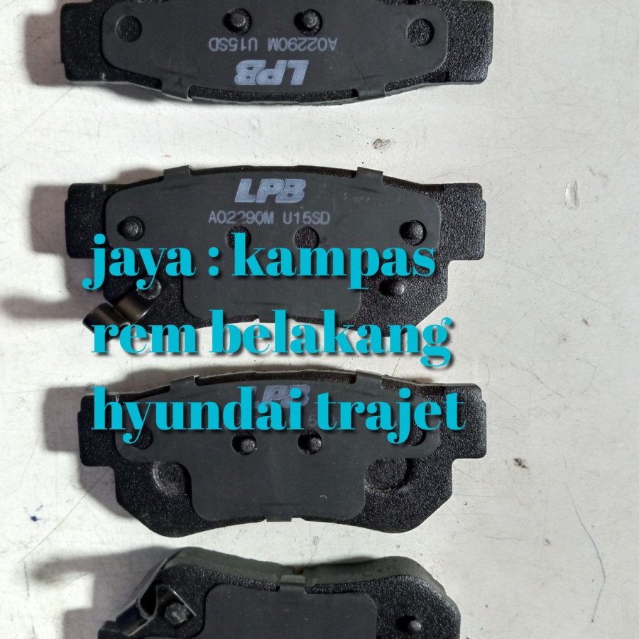 kampas rem belakang hyundai trajet termurah