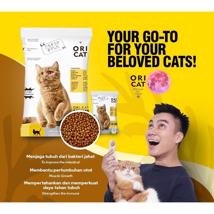 Ori Cat Adult 800gr Makanan Kucing Dewasa Kering