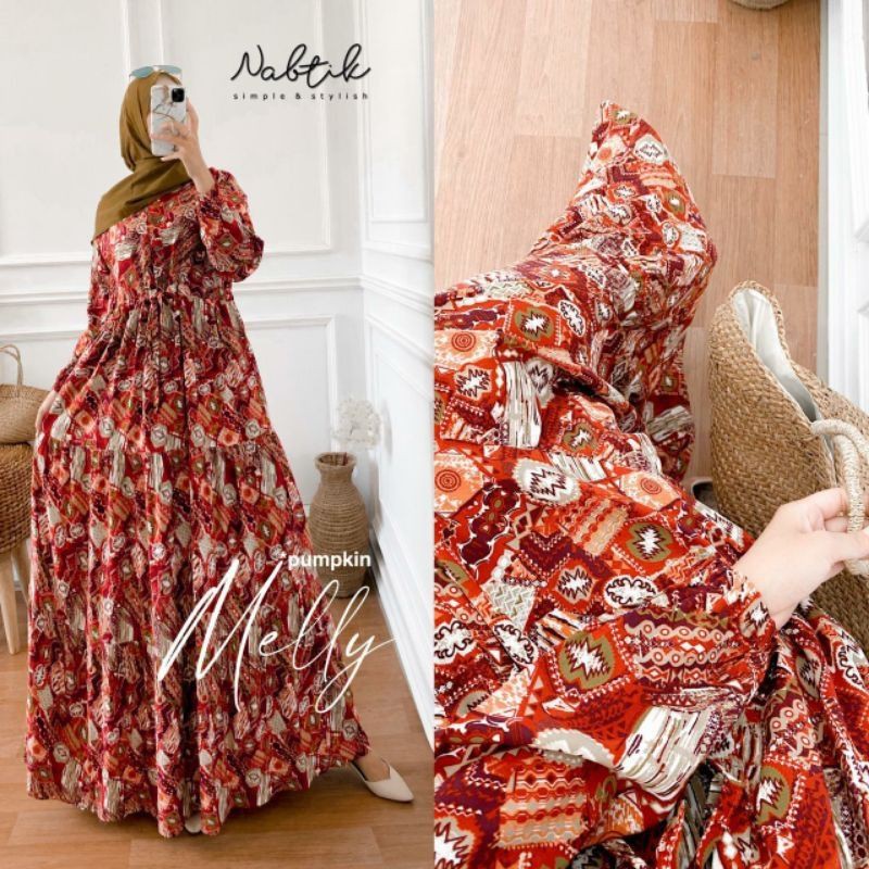 Melly Dress Original By NABTIK