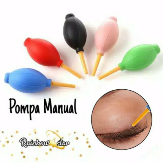 Blower Eyelash Extension / Pompa Karet Manual Bulu Mata