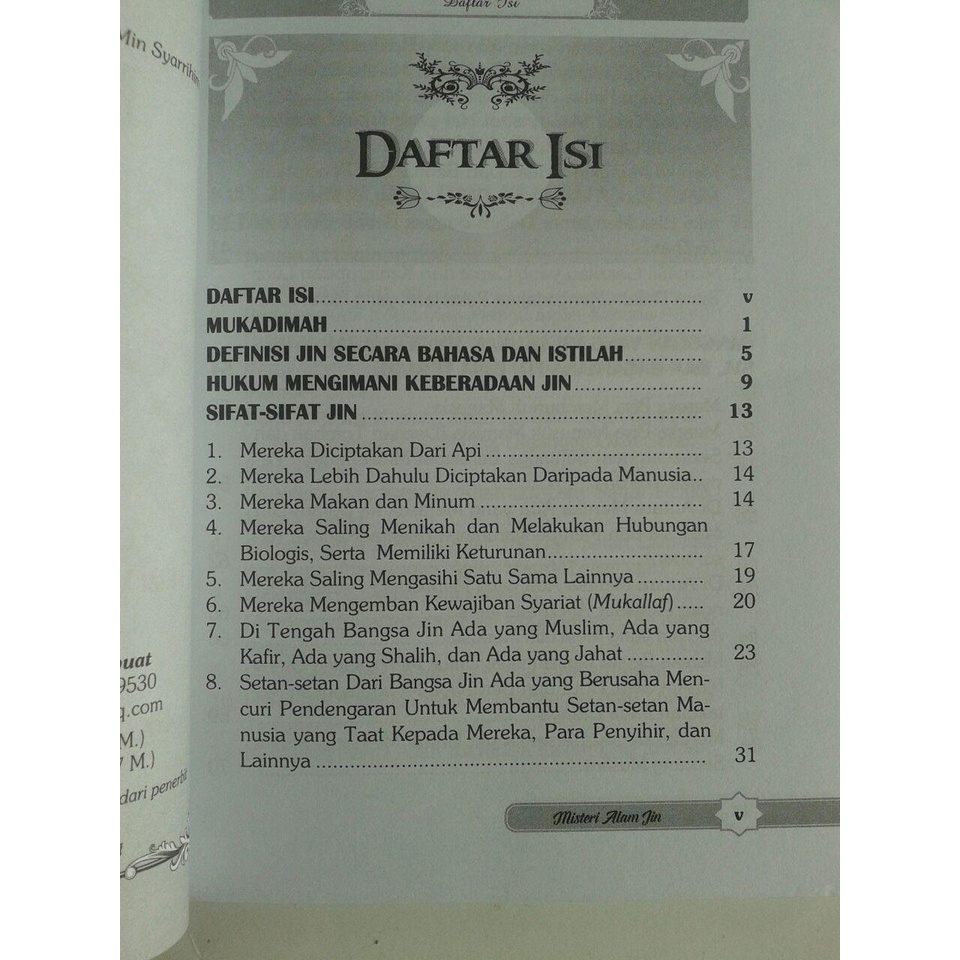 Buku Misteri Alam Jin Berdasarkan Al-Quran &amp; As-Sunnah - Darul Haq