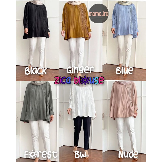 Zica blouse fixpose titipan