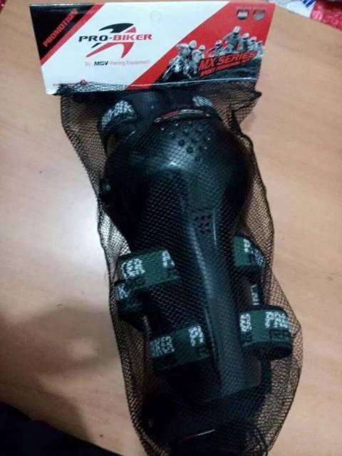 DECKER PROBIKER - AXO - HITAM -Pelindung Siku dan Lutut  PROBIKER AXO