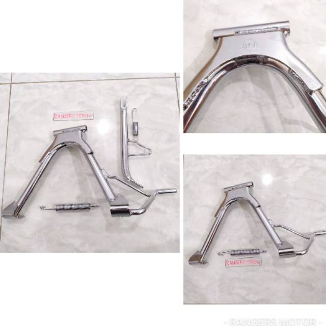 STANDAR TENGAH CHROME PLUS STANDAR SATU MIO J-FINO-SOUL GT-MIO 115-MIO M3 RING 17 NTH HENG THAILAND