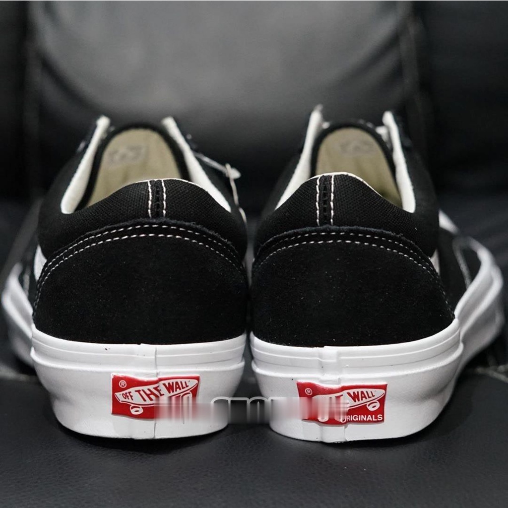 VANS_ORIGINAL PREMIUM - SEPATU PRIA VANS_OLD SKOOL BW BLACK WHITE WAFFLE DT BNIB / SEPATU SNEAKERS