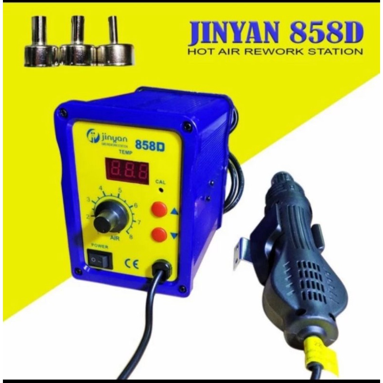 Blower Hot air jinyan 858D Rework station solder uap