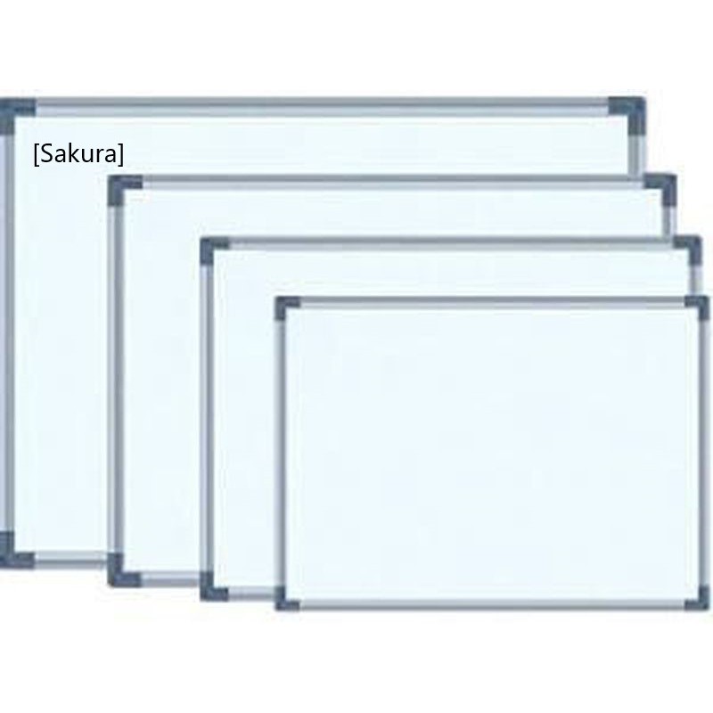 

Papan Tulis / Whiteboard Magnetic Model Gantung Merk Sakura