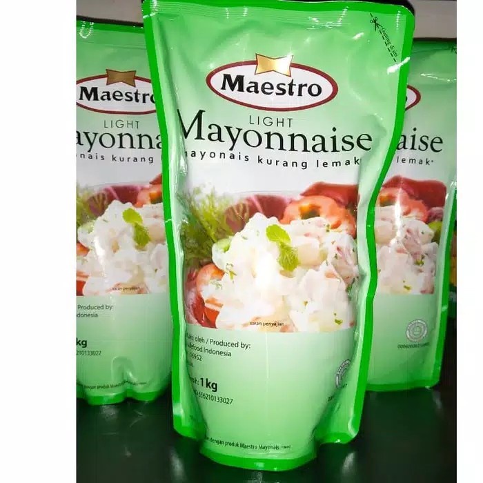 

Terlaris Maestro Mayonaise Pouch 1kg