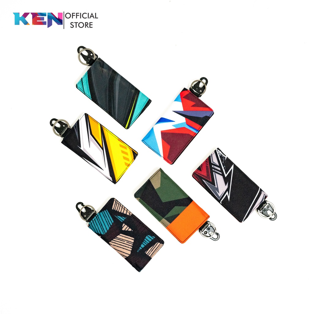 Dompet STNK E TOLL SIM Mobil Motor / Gantungan Kunci Motif Pria Wanita / Full Printing- ~KENFACTORY