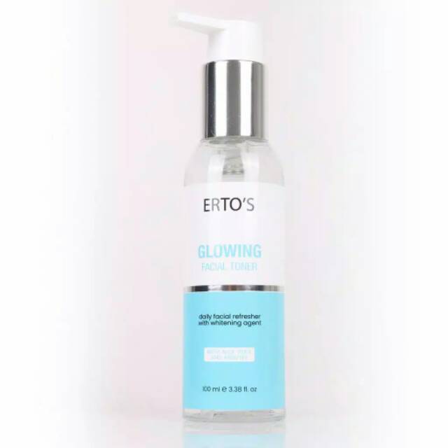 ERTO'S GLOWING FACIAL TONER - ERTOS SKINCARE ORIGINAL BPOM