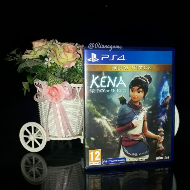 BD Kaset PS4 PS5 Kena Bridge of Spirits Game CD PS 4 5 Original Playstation Bekas Second Mulus Spirit