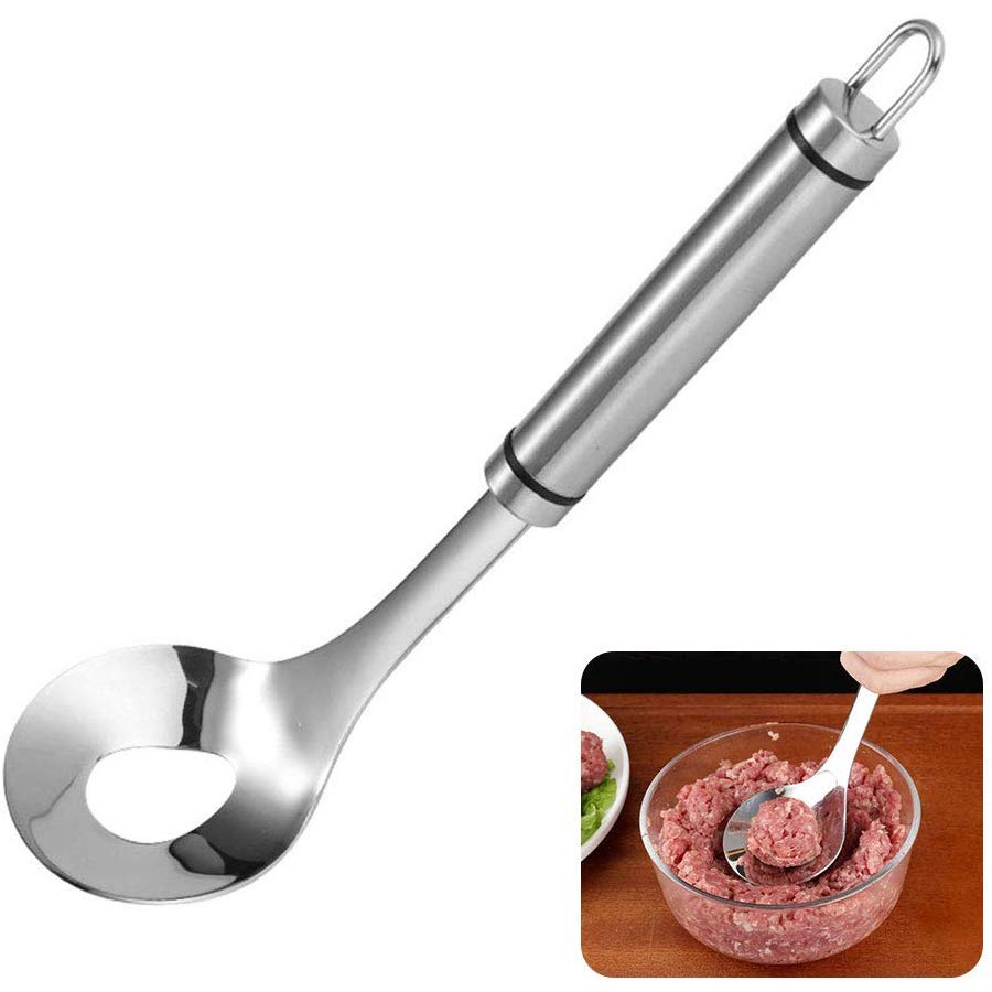 SENDOK CETAKAN BAKSO STAINLESS STEEL ANTI LENGKET