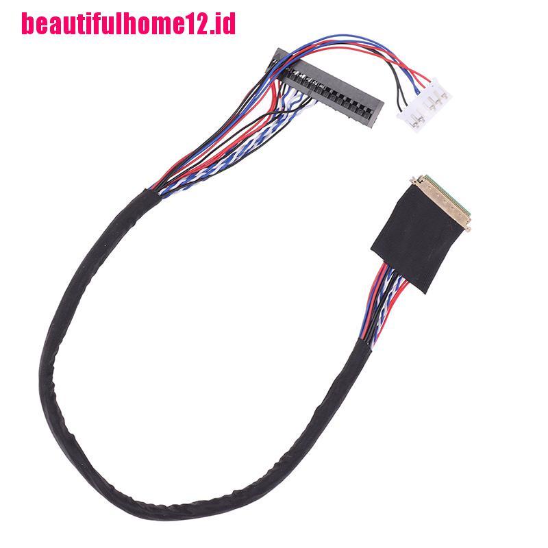 1 Pc Kabel Layar LCD LVDS LED 40 Pin 1 Channel 6 Bit