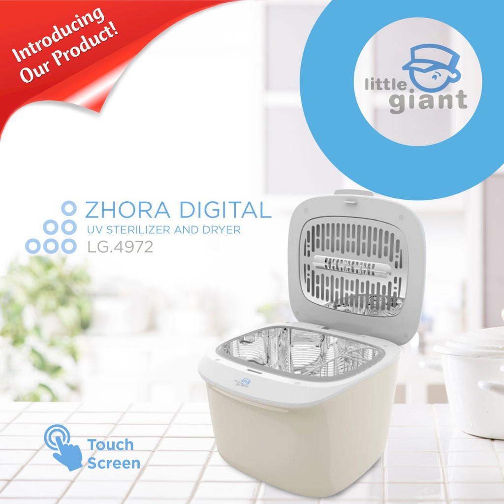 Little Giant - Zhora Digital UV Sterilizer &amp; Dryer LG4972