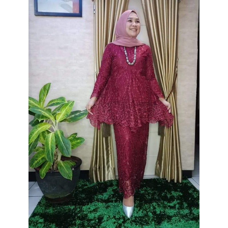 RELPICT SETELAN KEBAYA BUSUI/TUNIK TULLE/KEBAYA PESTA