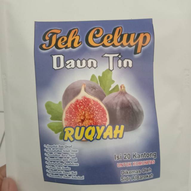 

Teh celup daun tin