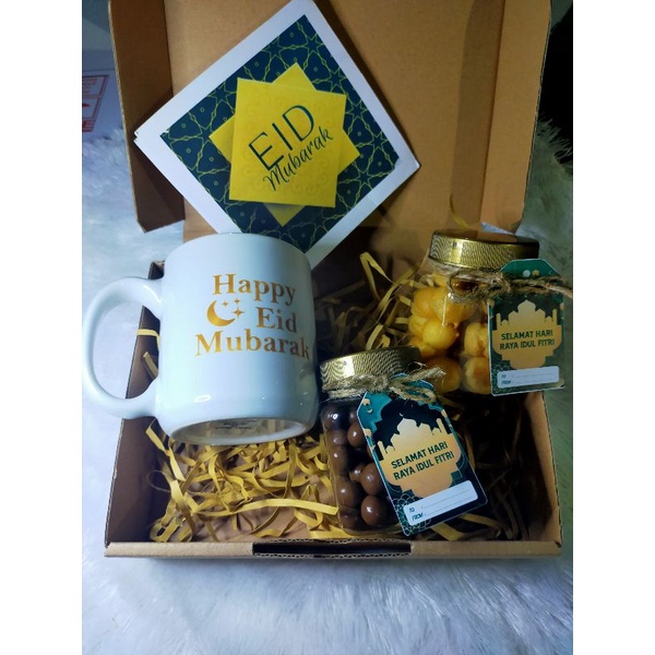 

Hampers lebaran idul Fitri Mug cookies coklat parse lebaran idul Fitri