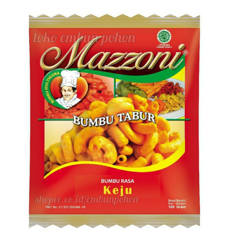 

BUMBU TABUR RASA KEJU MERK MAZZONI