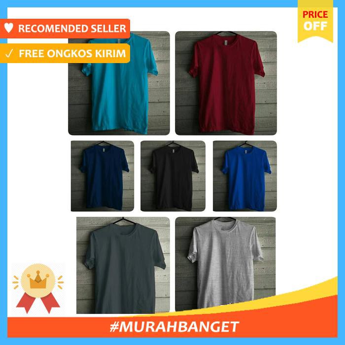 jersey bola - kaos polos cotton combed 30s size jumbo 2xl (xxl) - sepak bola & futsal