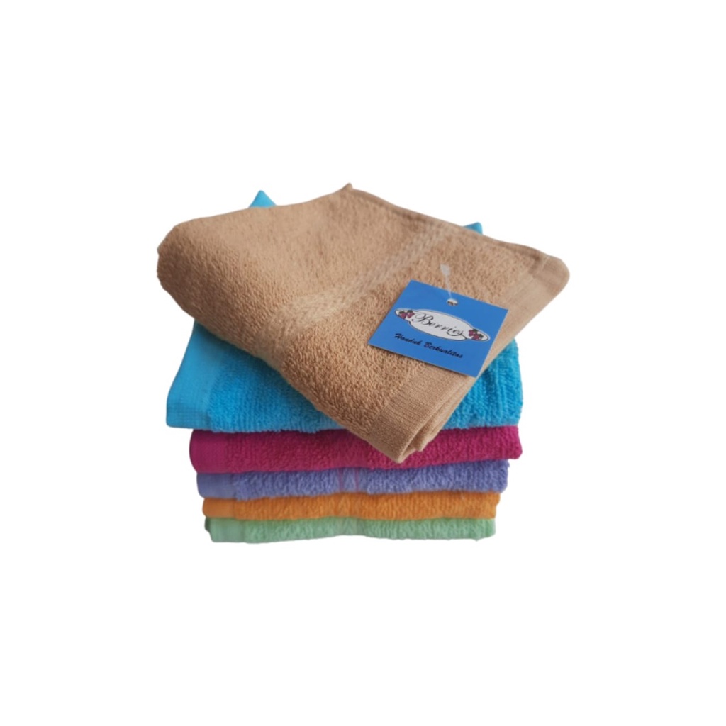 Sapu tangan handuk merk Berries 25x25cm