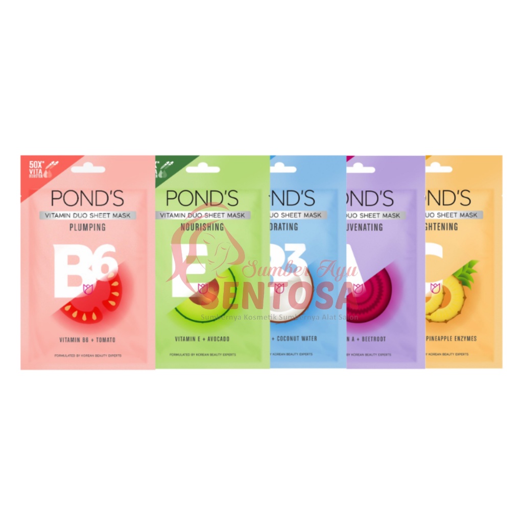 POND’S VITAMIN DUO SHEET MASK