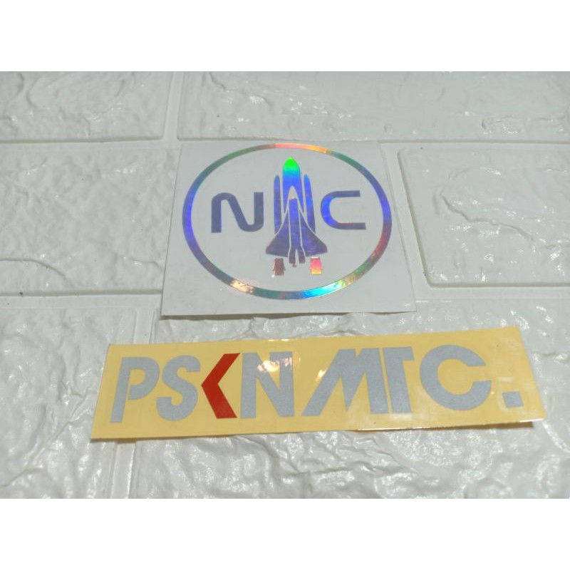 

stiker NASA CREW PSKNMTC