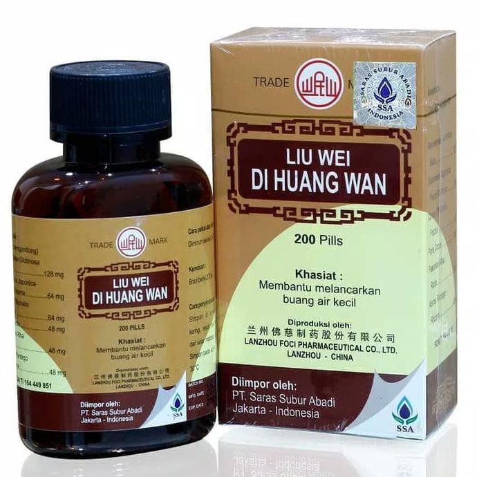 LIU WEI DI HUANG WAN ( obat kesehatan ginjal)